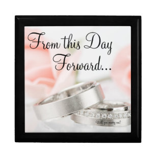 From this day forward/Proposal Keep Sake Gift Box