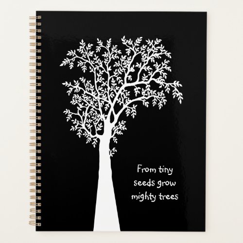 From Tiny Seeds Grow Mighty Trees Awesome Teacher Planner