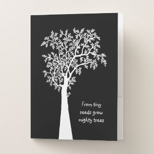 From Tiny Seeds Grow Mighty Trees Awesome Teacher Pocket Folder