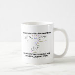 From Tryptophan To Serotonin (Chemistry Humor) Coffee Mug