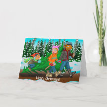 From Us to You Christmas Folding Card