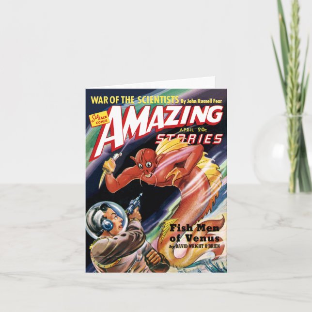 From Venus Cinematic Greeting or Note Card (Front)