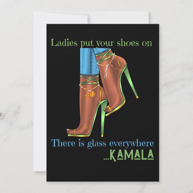 From Vice President To President Kamal Harris 2024 Invitation (Front)