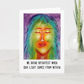 "From Within" Art & Quote Card