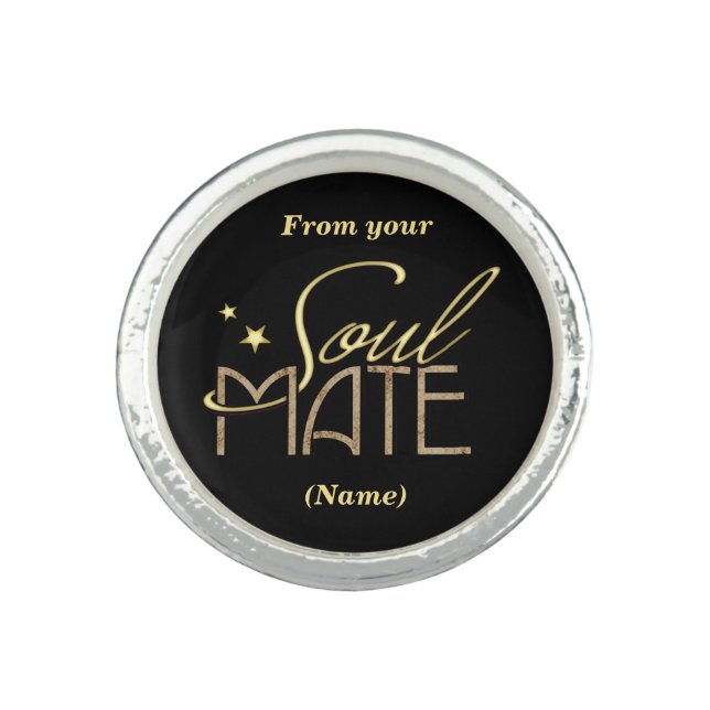 From your Soulmate (customizable) Ring (Front)