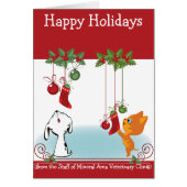 From Your Veterinary Clinic Holiday Greeting Pets (Front)