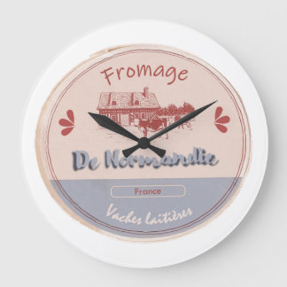 Fromage de normandie large clock