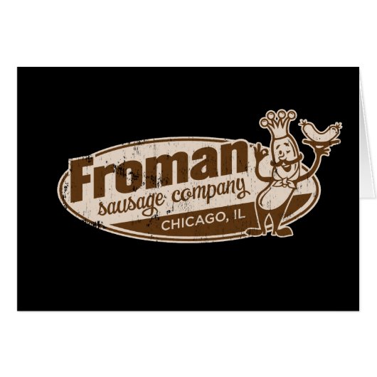 Froman Sausage co chicago illinois (Front Horizontal)