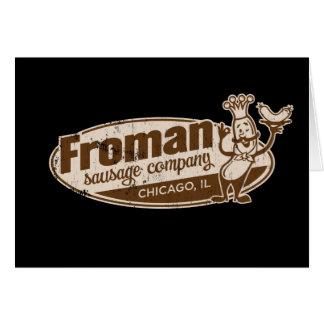 Froman Sausage co chicago illinois Cards