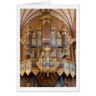 Frombork Cathedral organ card