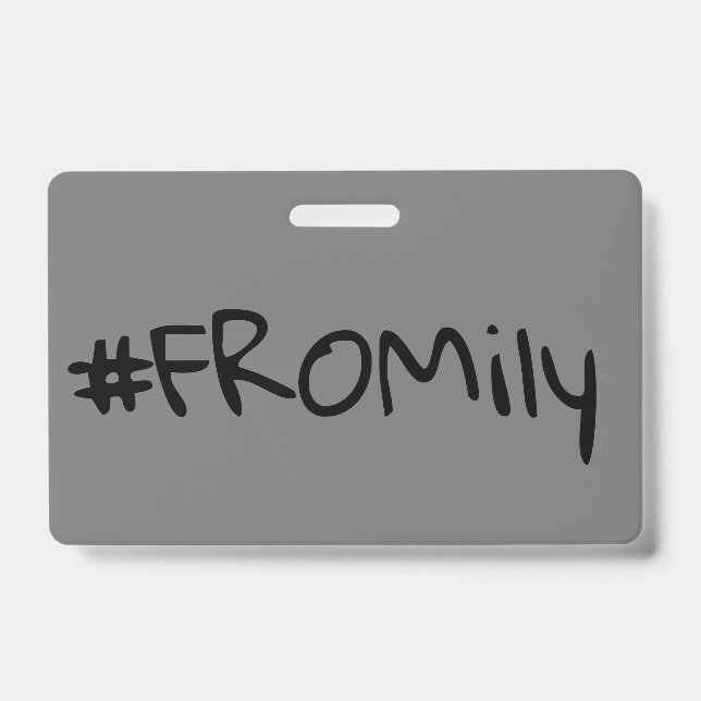#FROMily From Fandom Korman Productions Podcast Badge (Front)