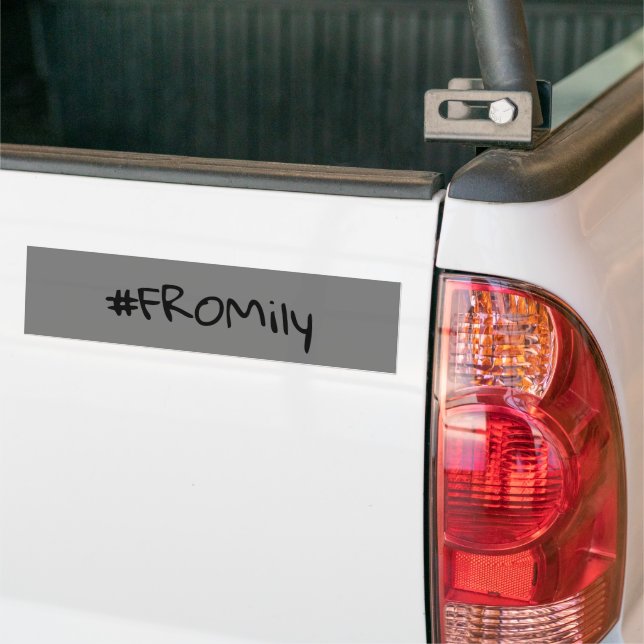 #FROMily From Fandom Korman Productions Podcast Bumper Sticker (On Truck)