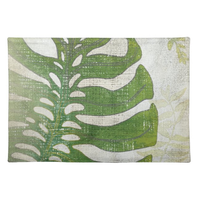 Frond III Cloth Placemat (Front)