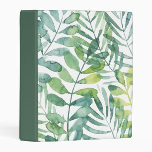 Frond Waltz - Palm Frond Leaves Mini Binder