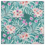 FRONDS ON FLEEK Tropical Palm Floral Fabric