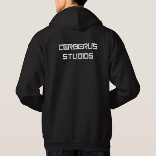 Front and Back Cerberus Studios Hoodie