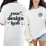 Front and Back Design Custom Logo Personalized  Tri-Blend Shirt<br><div class="desc">This Front and Back Design Custom Logo Personalized Tri-Blend Shirt is the ultimate combination of style and comfort, perfect for showcasing your brand. Whether you're promoting your company, team, or personal logo, this shirt provides a versatile canvas for custom design. With options for both front and back logo placement, you...</div>