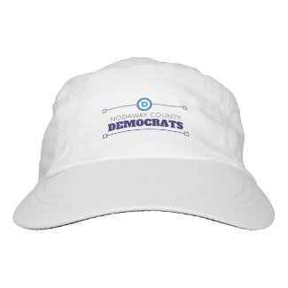 Front and back Nodaway County Dems Performance Hat