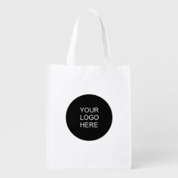 Front And Back Print Your Company Logo Here Grocery Bag