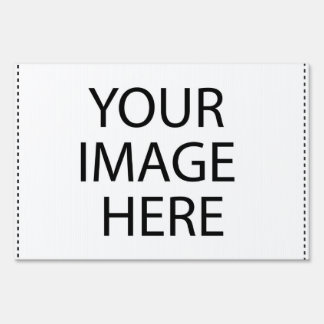 Front and Back Template Yard Sign