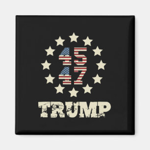 (front And Byck) You Missed Trump 2024 Us American Magnet