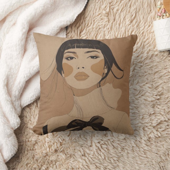 Front/back design cushion (Blanket)