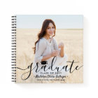 Front & Back Photos Graduation Keepsake Guest