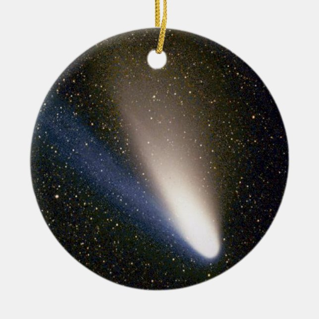 Front: Comet Hale  Bopp - Back: Comet Neat Ceramic Ornament (Front)