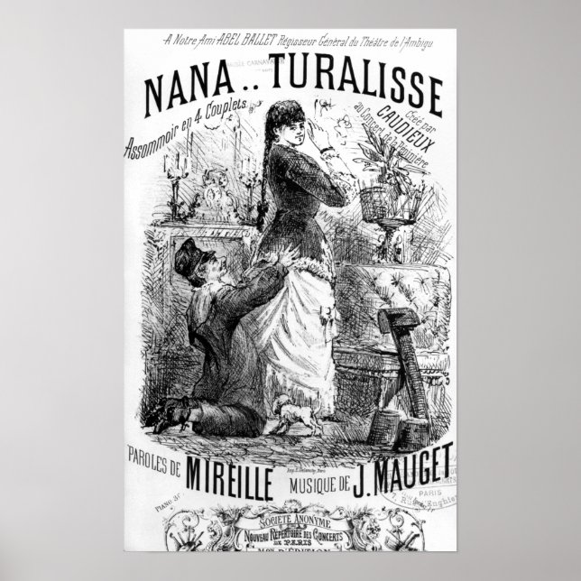 Front cover of a score sheet poster (Front)