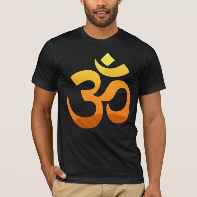 Front Design Om Mantra Meditation Yoga Men's T-Shirt (Front)