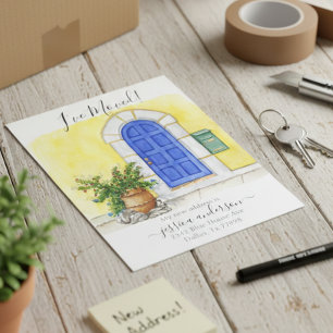 Front Door Home Moving Announcement I've Moved