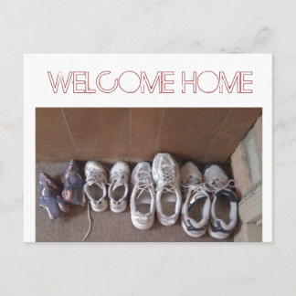 Front Door - Welcome Home Postcard