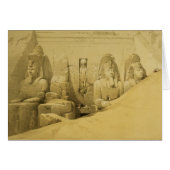 Front Elevation of the Great Temple of Aboo Simbel (Front Horizontal)