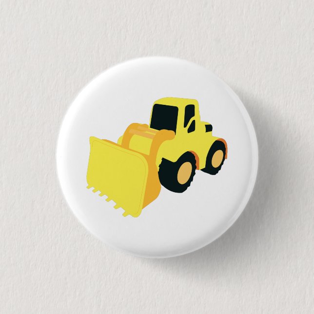 Front End Loader Construction Truck Button (Front)