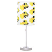 Front End Loader Construction Truck Table Lamp (Front)