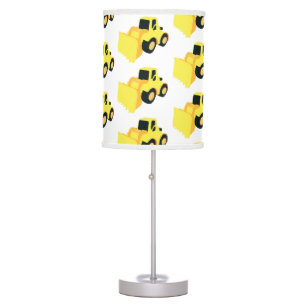 Front End Loader Construction Truck Table Lamp