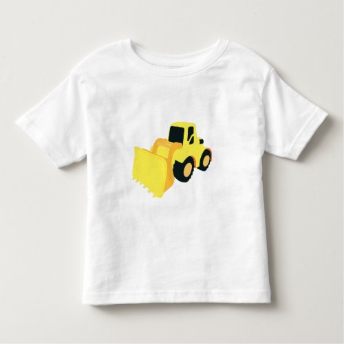Front End Loader Construction Truck Toddler T_shirt