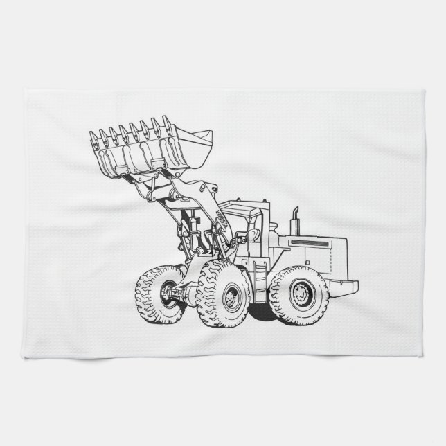 Front End Loader Towel (Horizontal)