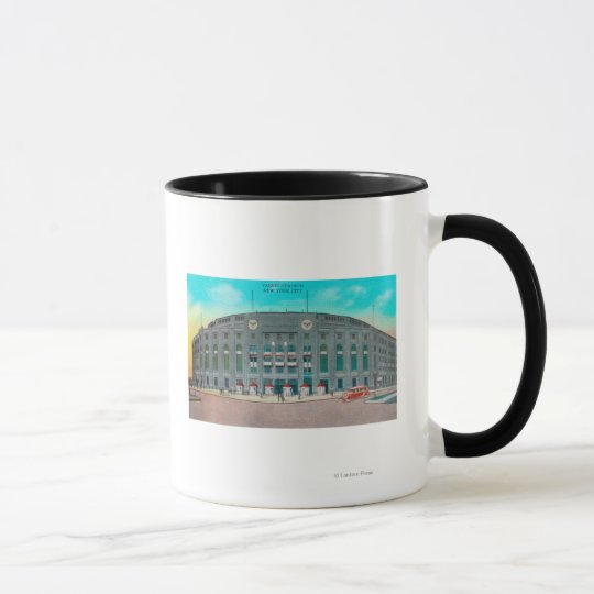 Front Entrance To Yankee Stadium View Mug Zazzle Com