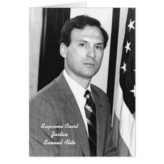 Front: Justice Samuel Alito Cards (Front)