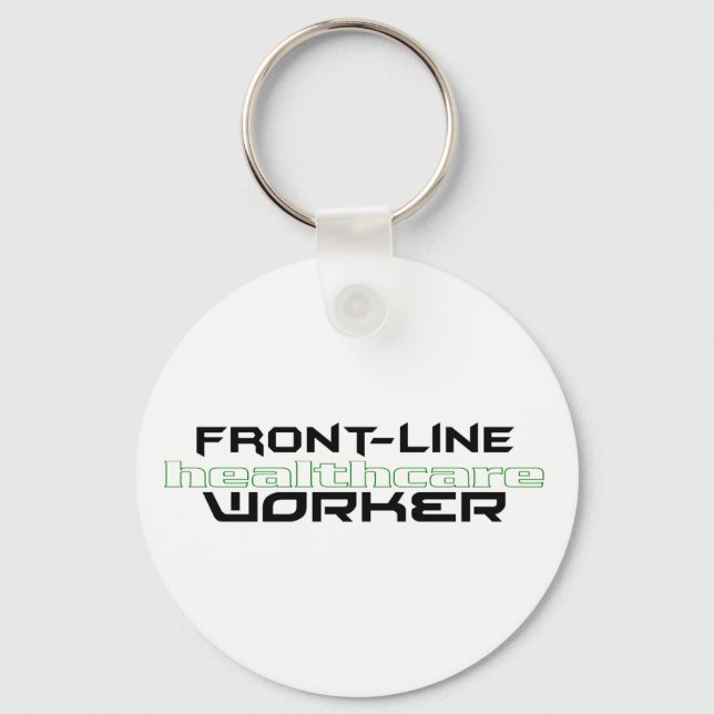 FRONT-LINE HEALTHCARE WORKER KEYCHAIN (Front)