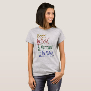 Front - Magical Horace Quote Women's T-Shirt