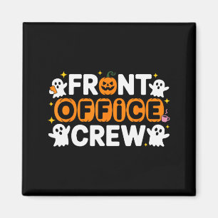 Front Office Crew Pumpkin Office Staff Soky Hallow Magnet