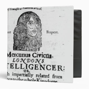 Front page from 'Mercurius Civicus' 3 Ring Binder