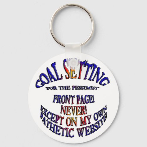 Front Page Online Never Keychain
