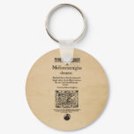 Front Piece to the A Midsummer Nights Dream Quarto Keychain