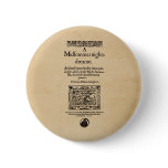 Front Piece to the A Midsummer Nights Dream Quarto Pinback Button