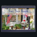 Front Porch Parade - Beautiful 12 Month Calendar<br><div class="desc">Porch lovers! This calendar is for you. Twelve months of inspiring front porches. Perfect gift for porch-loving friends, family and yourself. May you enjoy these beautiful front porches as you turn the page each month. Everything is better on the front porch whether you are with a special someone or enjoying...</div>