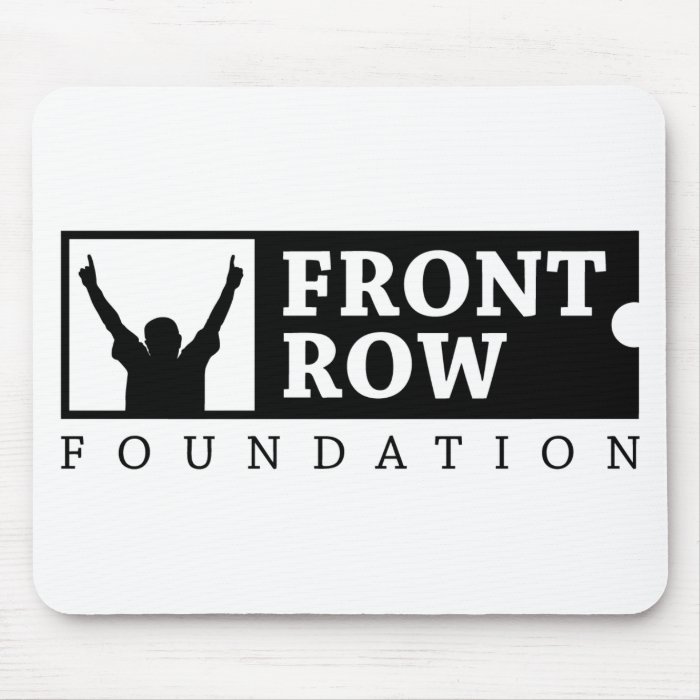 Front Row Foundation   Traditional Logo Mouse Mat