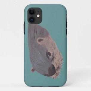 Front side of Otter Swimming iPhone 5 Cases